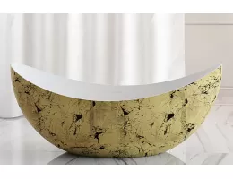 Акриловая ванна ABBER AB9333Gold