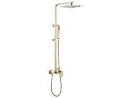 Душевая стойка ABBER Daheim AF8220G без излива, золото матовое
