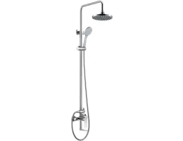 Душевая стойка ABBER Weiss Insel AF8014 с изливом, хром
