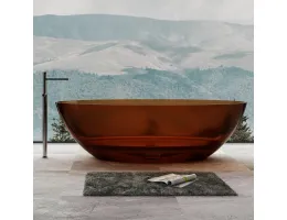 Прозрачная ванна ABBER Kristall AT9702Opal