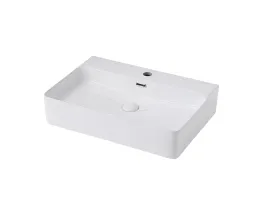 Раковина накладная ABBER Rechteck AC2201 белая