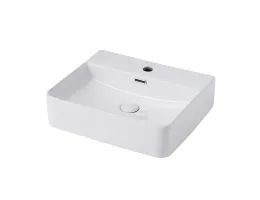 Раковина накладная ABBER Rechteck AC2203 белая