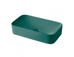 Раковина накладная ABBER Rechteck AC2204MDG зеленая матовая
