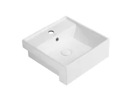 Раковина накладная ABBER Rechteck AC2208 белая