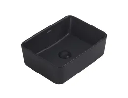 Раковина накладная ABBER Rechteck AC2213MB черная матовая