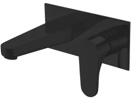 Смеситель ABBER Eleganz AF8312B для раковины скрытого монтажа, черный